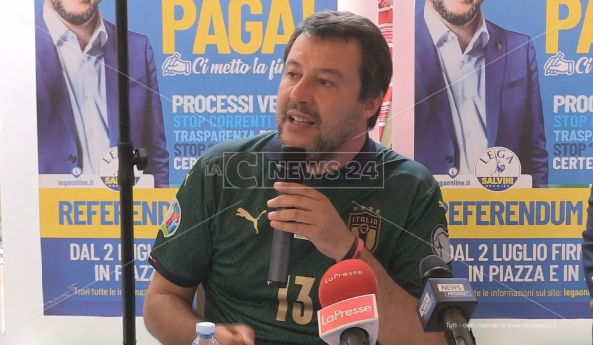 Salvini: «Ticket Occhiuto-Spirlì non è in discussione. Le liti verranno superate»