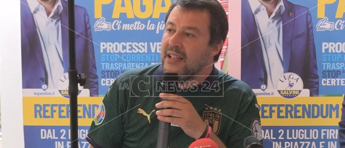 Salvini: «Ticket Occhiuto-Spirlì non è in discussione. Le liti verranno superate»