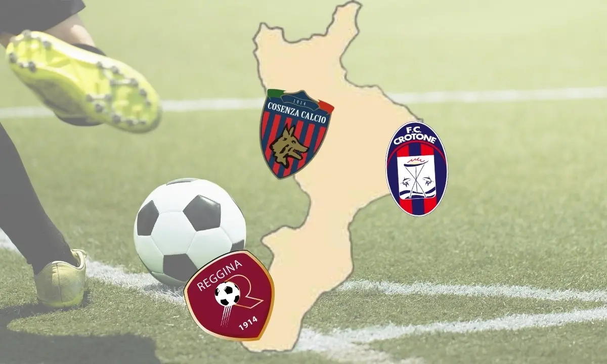 La Serie B del calcio parlerà calabrese con Cosenza, Crotone e Reggina