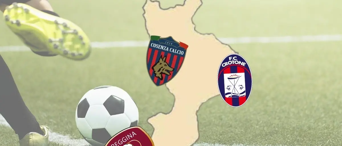 La Serie B del calcio parlerà calabrese con Cosenza, Crotone e Reggina