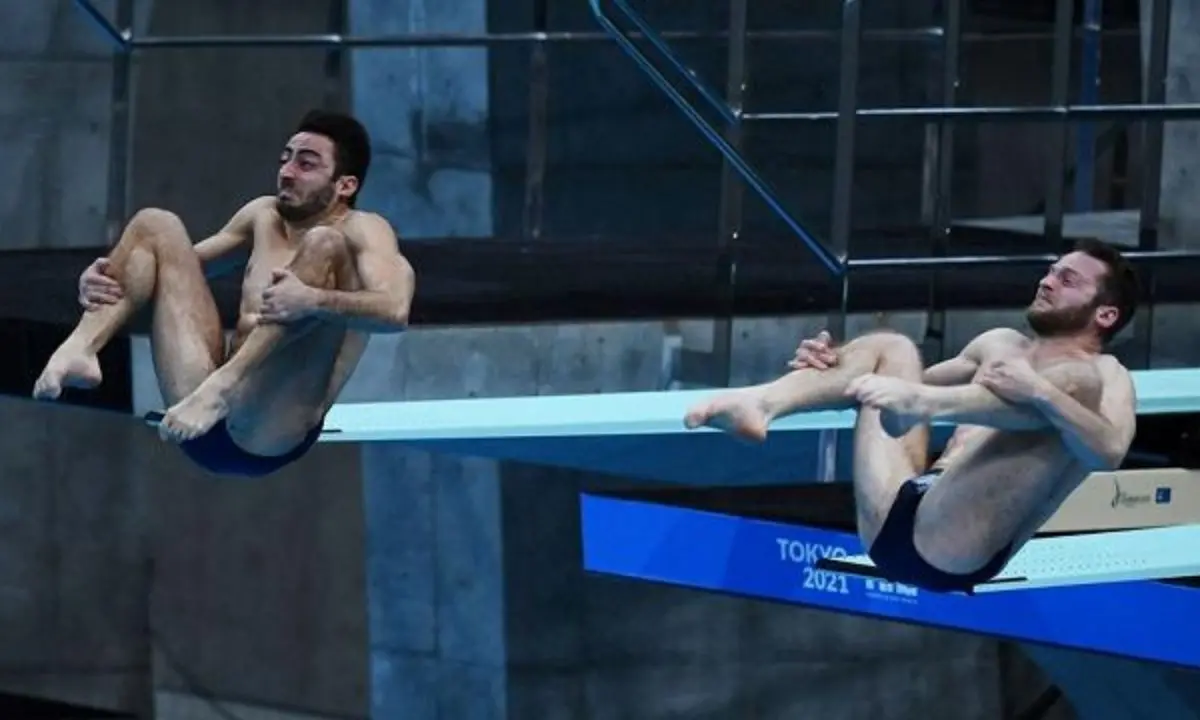 Tokyo 2020, trampolino 3 metri sincro: sesto posto per il calabrese Tocci in coppia con Marsaglia