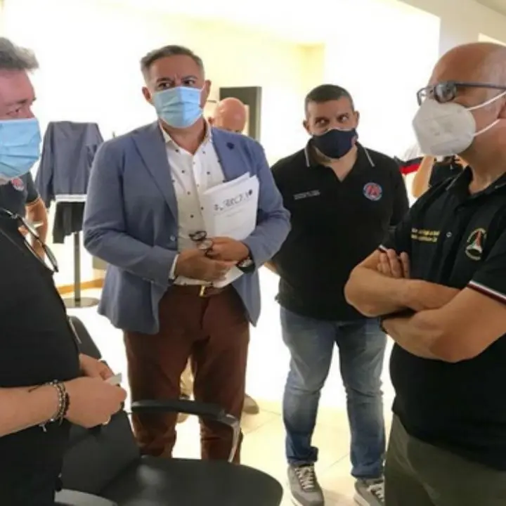 Incendi Calabria, vertice alla Cittadella. Spirlì: «Piena collaborazione con Governo e Prociv»