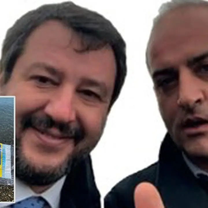 Salvini bacchetta Leo Battaglia: «Le mascherine si indossano, non si lanciano»