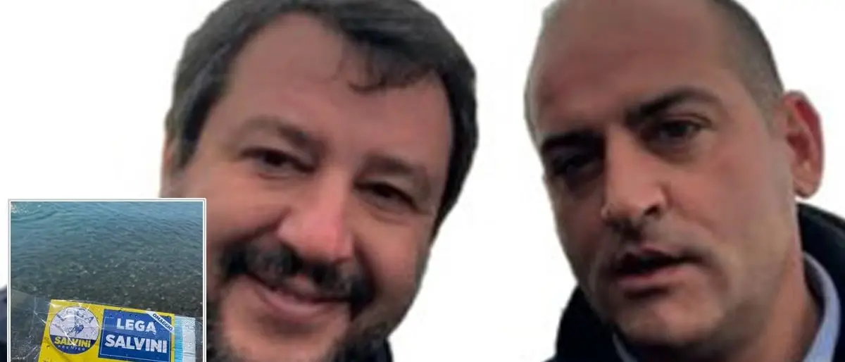 Salvini bacchetta Leo Battaglia: «Le mascherine si indossano, non si lanciano»