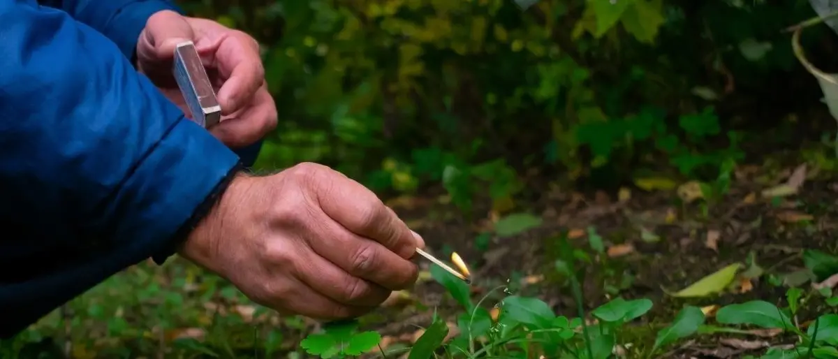 Lamezia Terme, appicca un incendio e si dà alla fuga: bloccato e arrestato 76enne