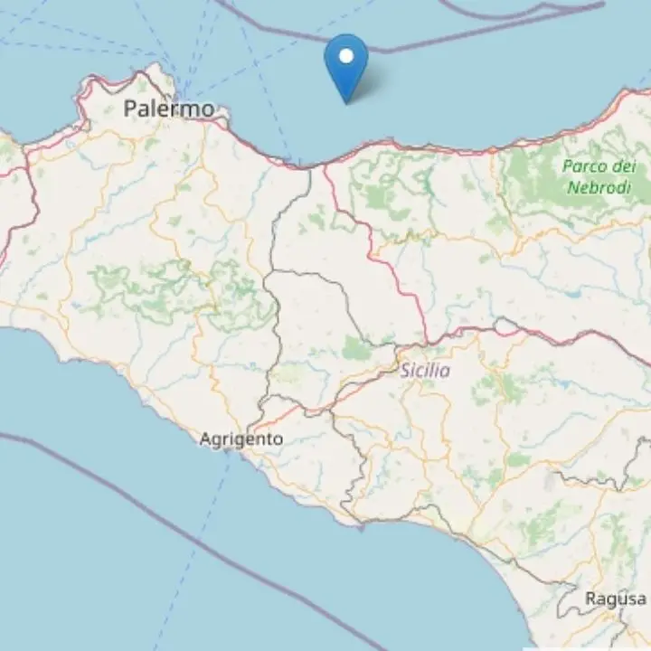 Forte scossa di terremoto nel Palermitano: localizzata al largo di Cefalù
