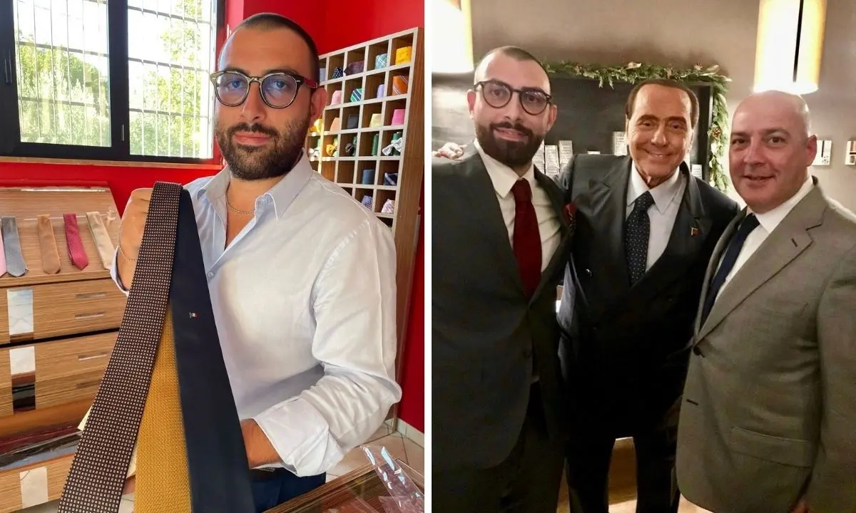 Le “Sette pieghe” di Damiano Presta: storia di una cravatta calabrese che affascinò anche Berlusconi