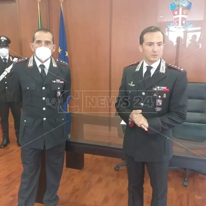 Cosenza, il colonnello Spoto è il nuovo comandante provinciale dei carabinieri: subentra a Sutera