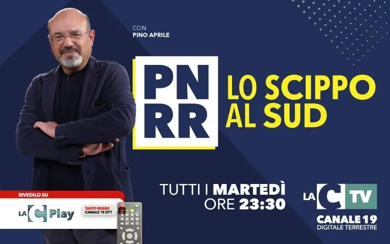 Lo scippo del Pnrr ai danni del Sud nella nuova trasmissione di LaC Tv