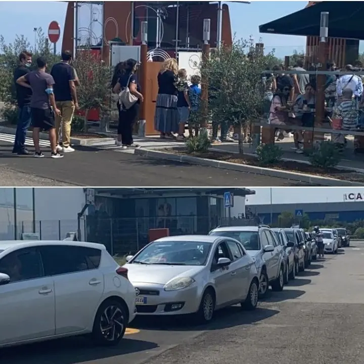 Corigliano Rossano, il nuovo McDonald’s preso d’assalto nel giorno dell’inaugurazione