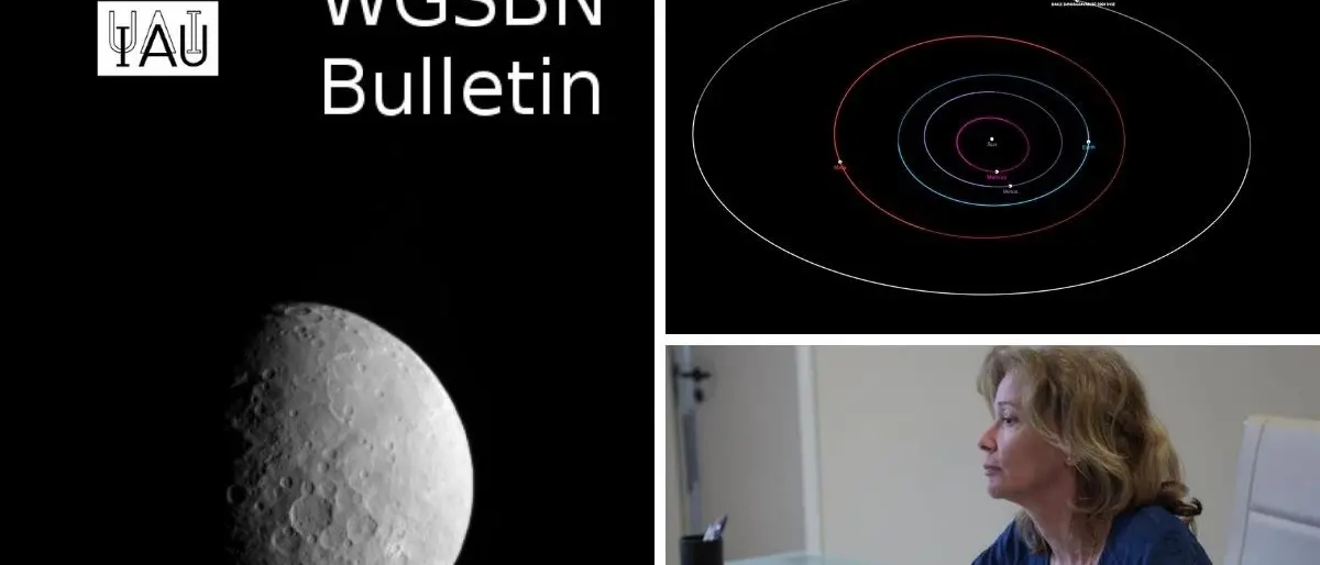 Intitolato un asteroide all’assessore regionale Sandra Savaglio: «Il coronamento di tanti anni di impegno»