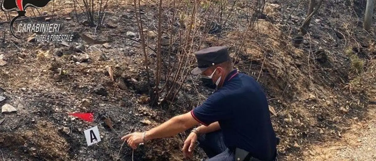 Incendi, individuato piromane a Castrovillari: è un ragazzo di 17 anni