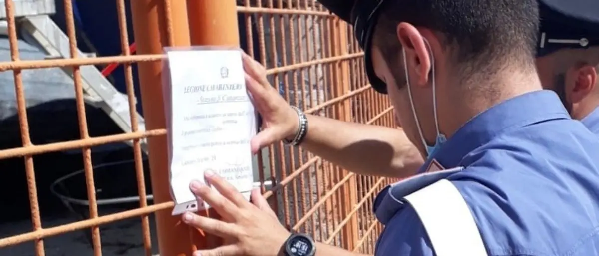 Catanzaro, sequestrato cantiere nautico abusivo: denunciato il titolare