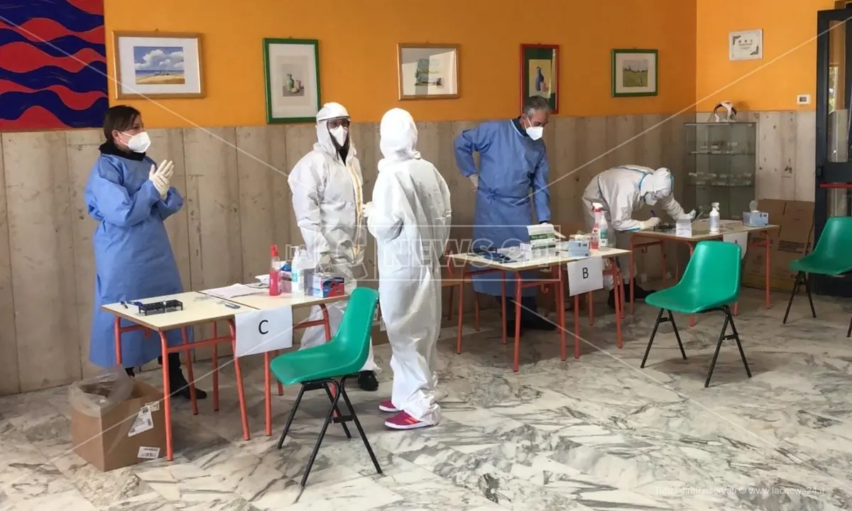 Covid, nel Vibonese tamponi agli studenti in vista del rientro a scuola