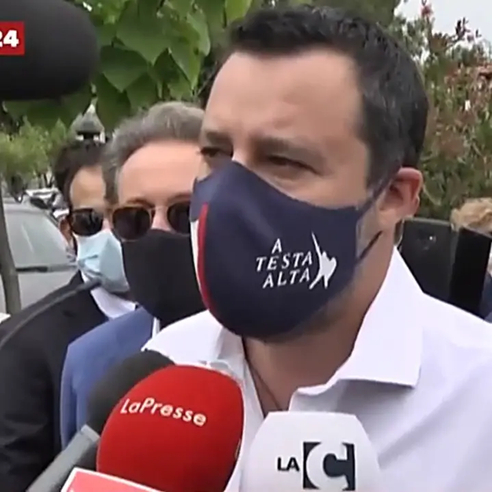 Elezioni regionali, il leader della Lega Matteo Salvini torna in Calabria