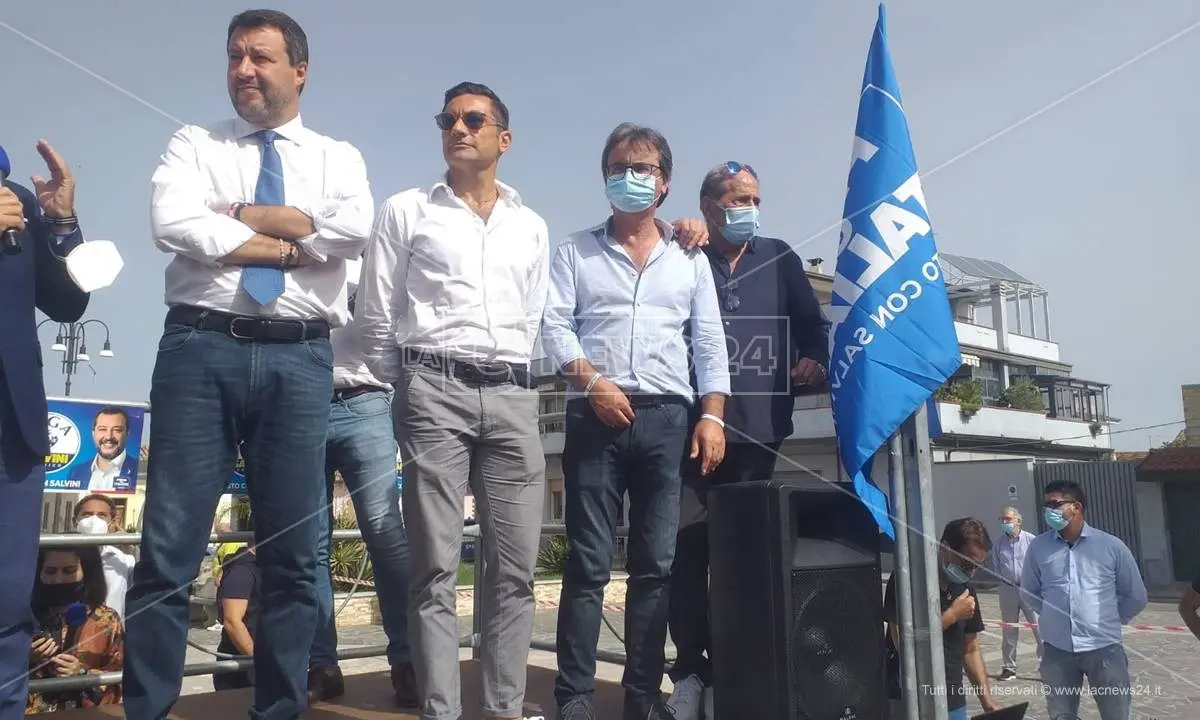 Regionali, Salvini torna in Calabria: «Vincerà Occhiuto con 25 punti di distacco»