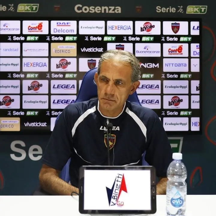 Cosenza, Zaffaroni non cambia: «A Perugia per continuare a crescere»