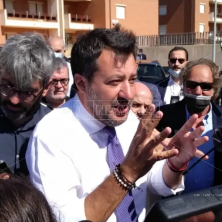 Matteo Salvini torna in Calabria: chiuderà la campagna elettorale a Catanzaro