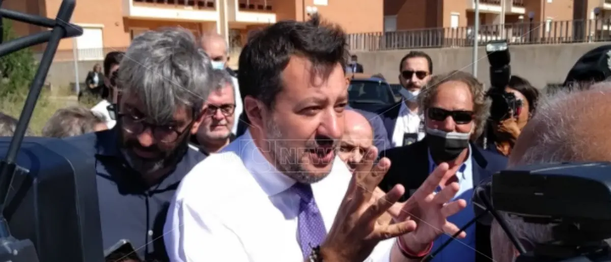 Matteo Salvini torna in Calabria: chiuderà la campagna elettorale a Catanzaro