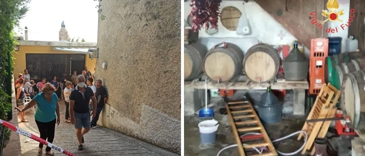 Paola, 4 morti e un ferito grave per esalazioni tossiche causate dal mosto d’uva