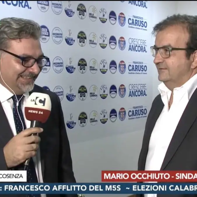 Comunali Cosenza, Mario Occhiuto: «Lascio dopo 10 anni, spero che Francesco Caruso completi i miei progetti»
