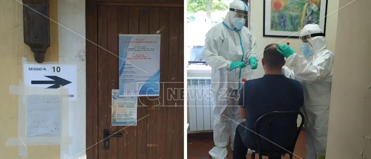 Castrolibero, scrutatore positivo al Covid: sospesa attività nella sezione