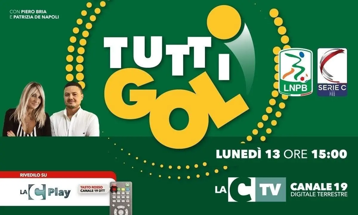 Tuttigol, nuovo appuntamento su LaC Tv con il “processo” del lunedì al calcio calabrese