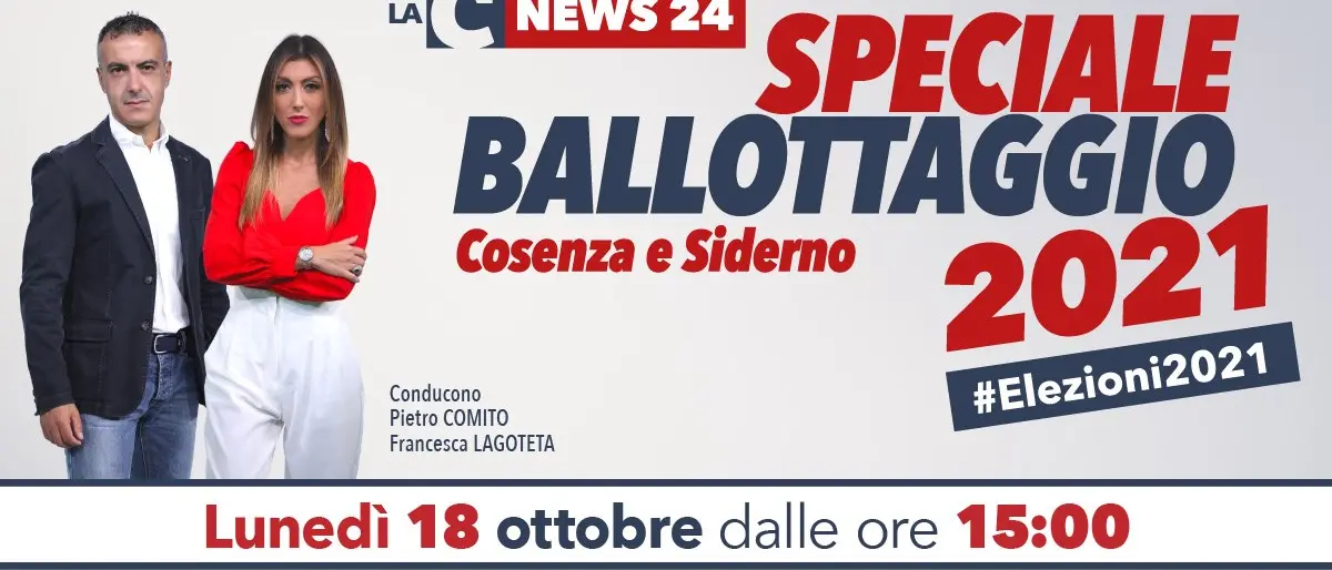 Speciale ballottaggio Cosenza e Siderno, i risultati e gli aggiornamenti nella maratona di LaC Tv