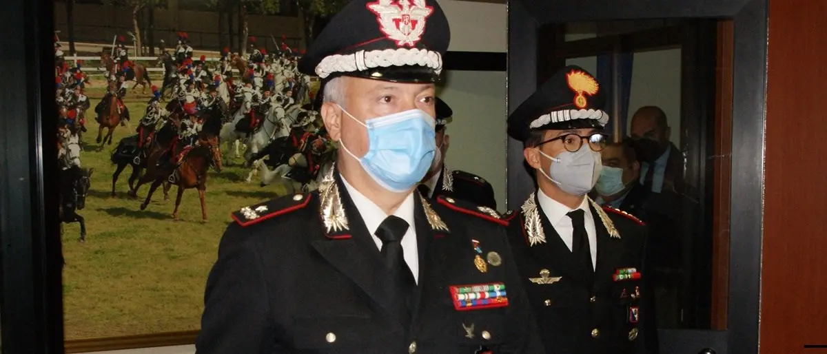 Cosenza, la visita del nuovo comandante della Legione Carabinieri Calabria Pietro Salsano