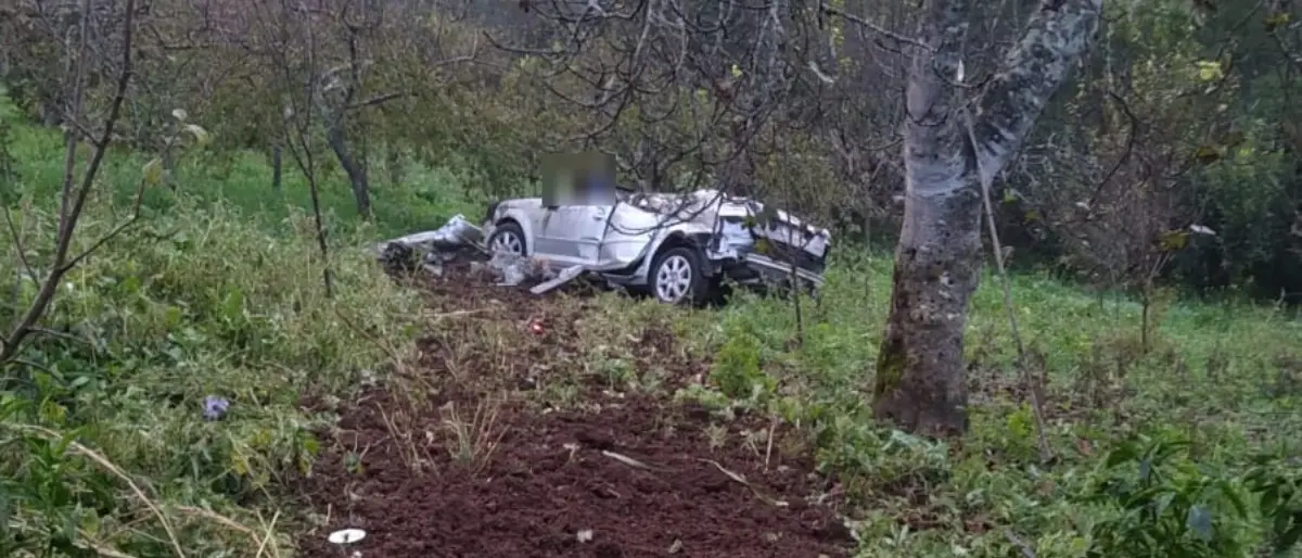 Incidente stradale a Palmi, uomo morto dopo essere precipitato con l’auto in un burrone