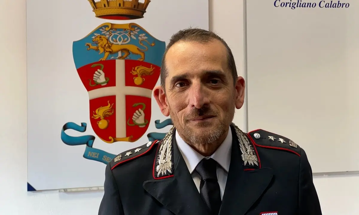 Reparto dei carabinieri di Corigliano Rossano, s’insedia il tenente colonnello Raffaele Giovinazzo