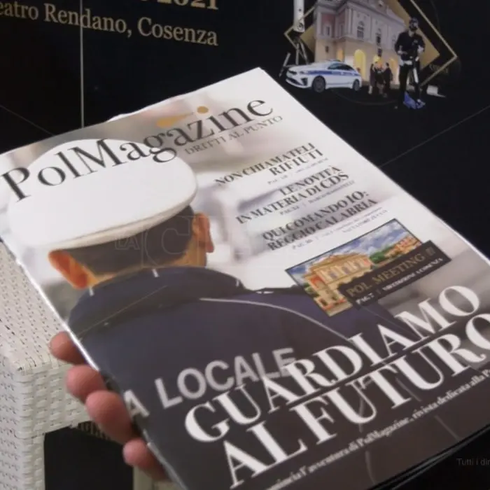 Nasce PolMagazine, la nuova rivista della polizia locale presentata a Cosenza