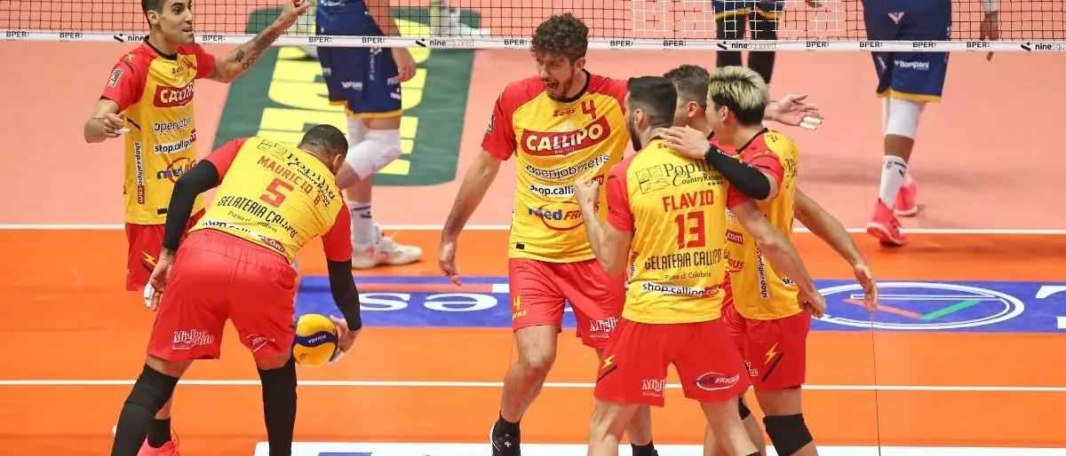 Volley Superlega, la Tonno Callipo superata da Modena: al PalaPanini finisce 3-0