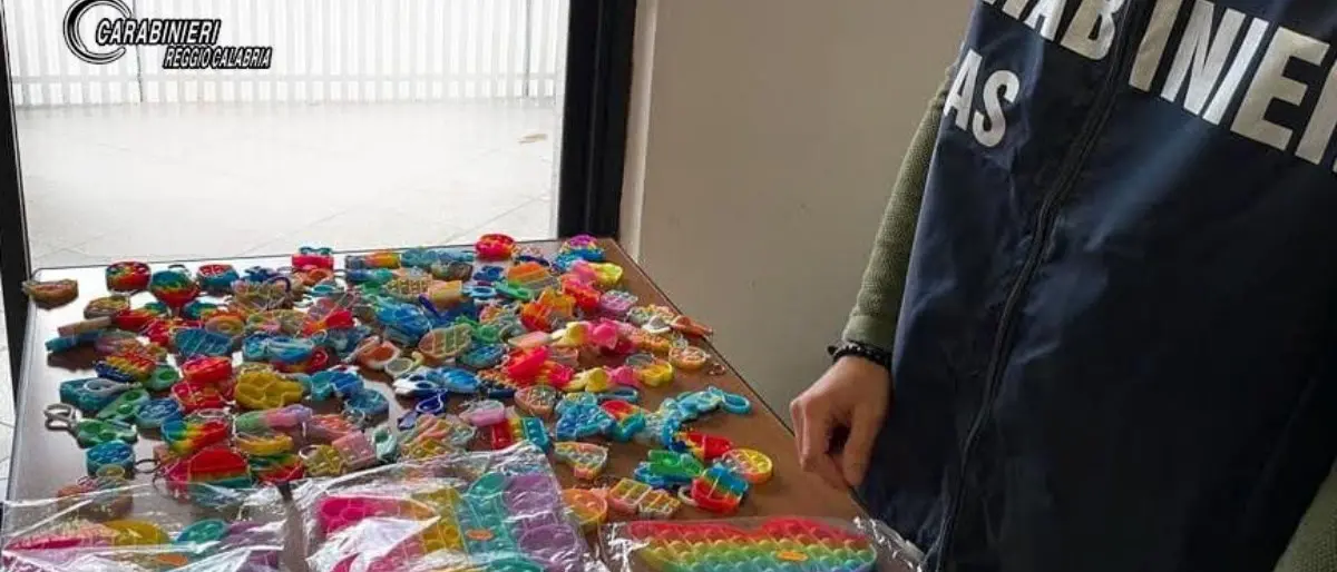 Reggio Calabria, sequestrati giocattoli pericolosi per i bambini