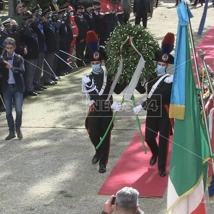 Festa del 4 novembre, il prefetto di Cosenza: «Grazie alle forze armate per l’impegno contro la pandemia»