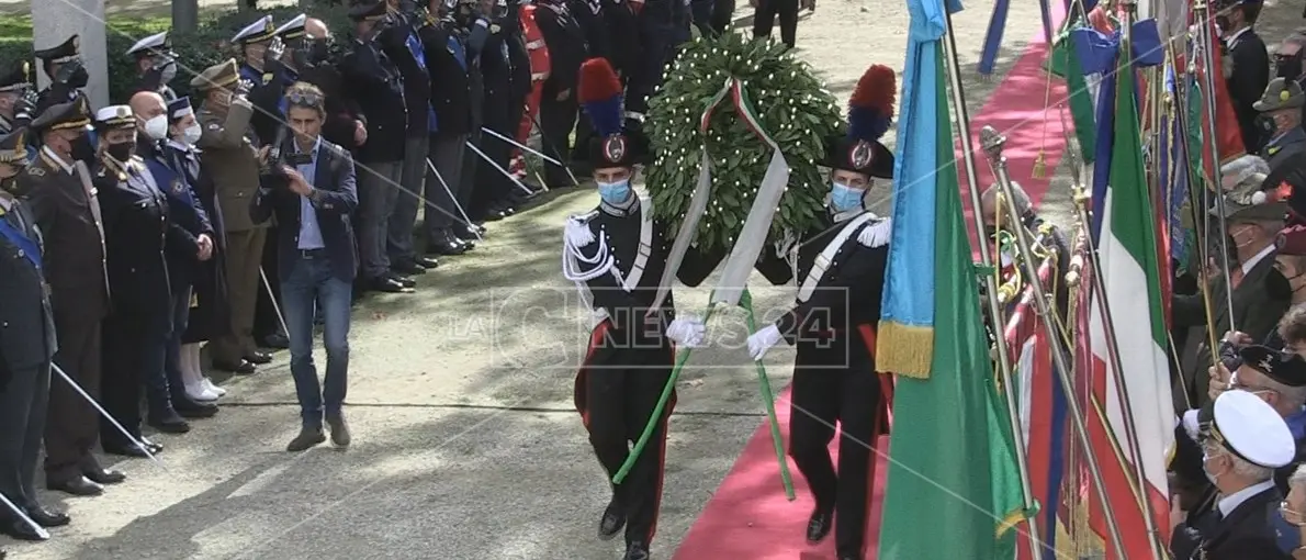 Festa del 4 novembre, il prefetto di Cosenza: «Grazie alle forze armate per l’impegno contro la pandemia»