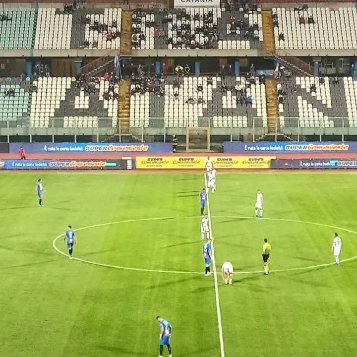 La Vibonese cade a Catania nella gara di recupero del campionato di Serie C