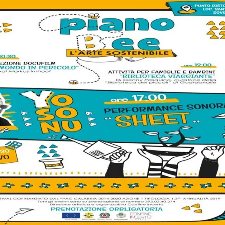 Soveria Simeri, al via l’appuntamento con “Piano Bee”: ambiente, arte e formazione