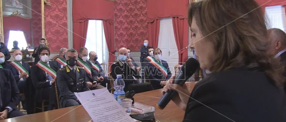 Cosenza, ricevuti dal prefetto i sindaci eletti nelle ultime amministrative