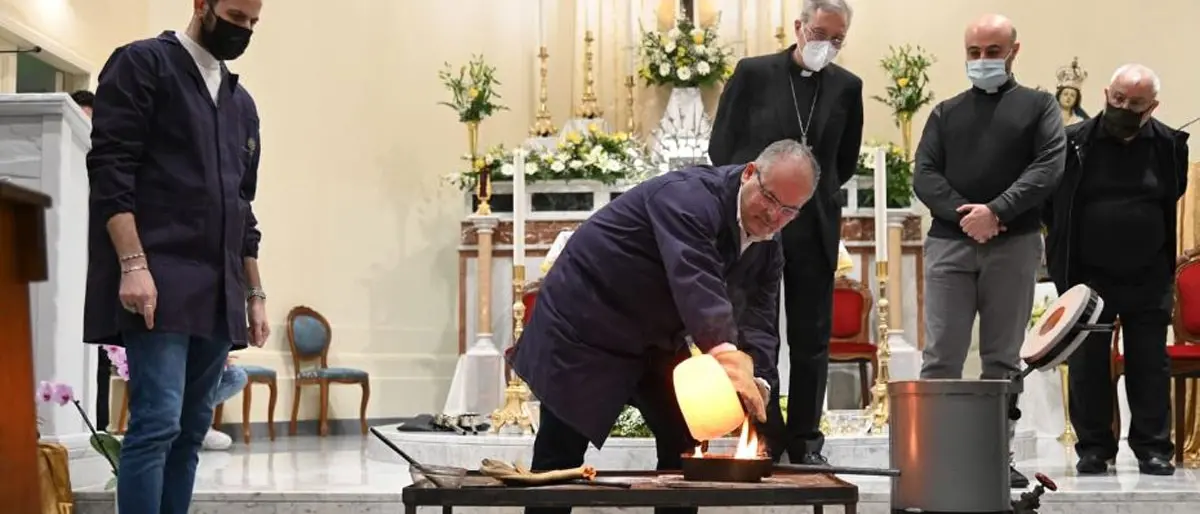 Al maestro orafo Michele Affidato l’incarico di realizzare la raggiera del Cristo risorto di Dasà