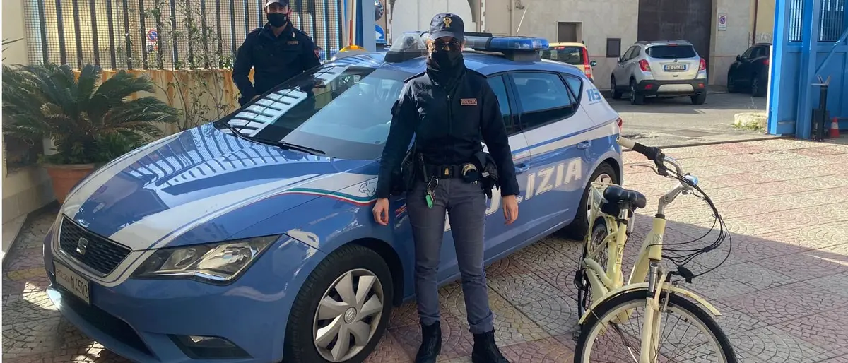 Crotone, la polizia rinviene altre due biciclette rubate al Park and Ride