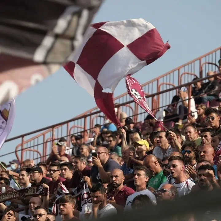 Reggina, amaranto meglio di quattro club di Serie A per media spettatori