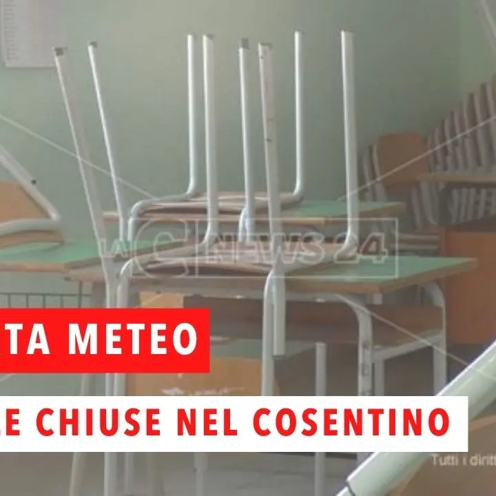 Maltempo nel Cosentino, in alcuni comuni scuole chiuse anche domani - LIVE