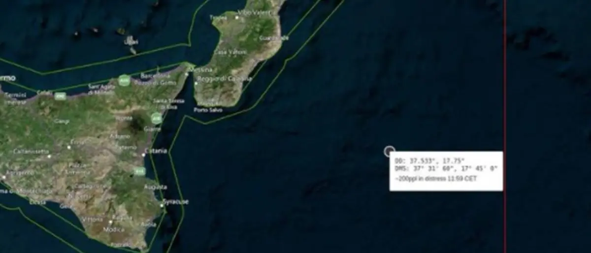 «Duecento migranti in pericolo al largo della Calabria»: l’allarme di Alarm Phone