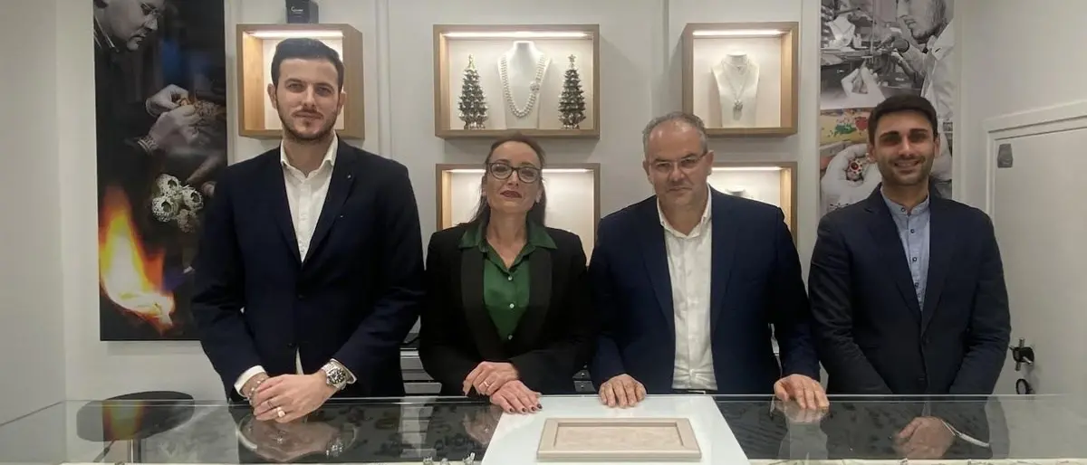 A Catanzaro apre le porte il nuovo punto vendita dell’azienda Michele Affidato orafo