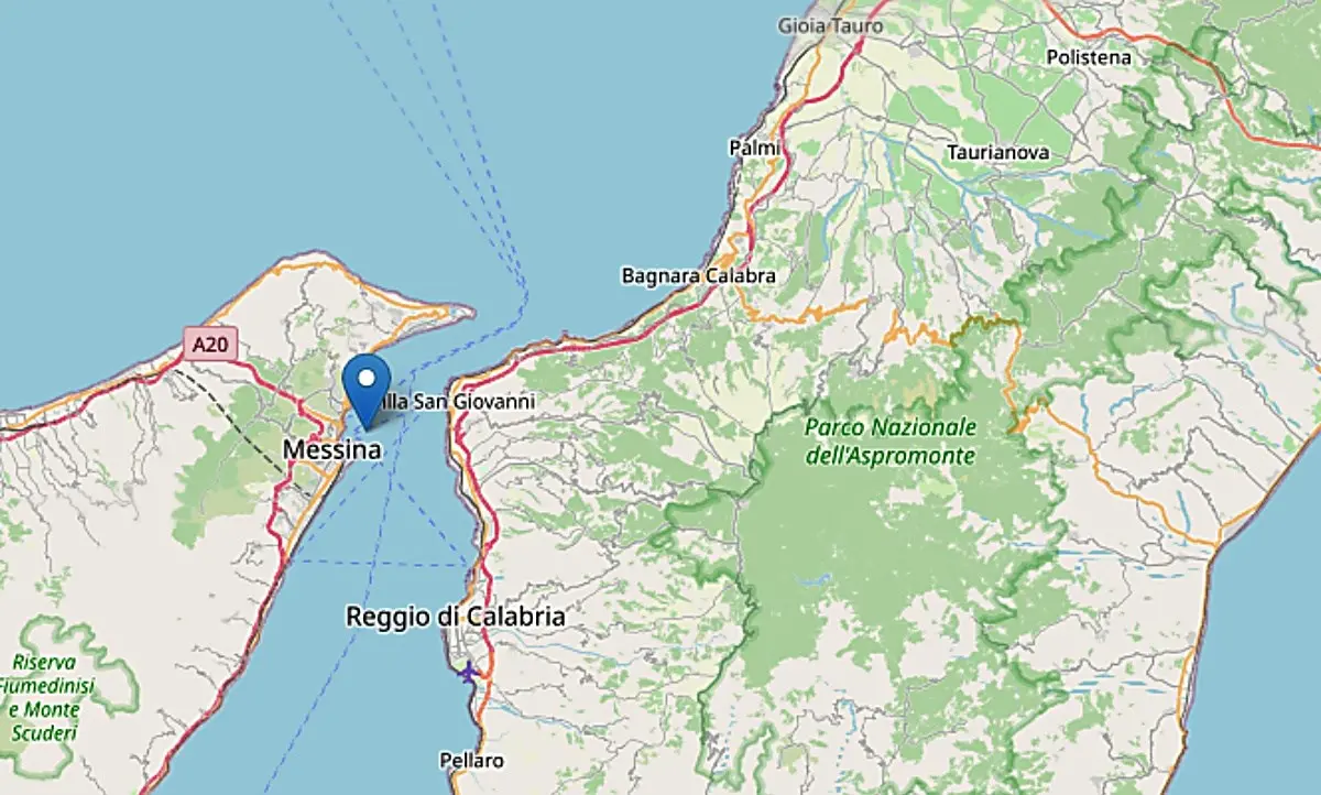 Terremoto nello Stretto, trema la terra tra la Calabria e la Sicilia