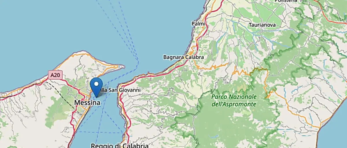 Terremoto nello Stretto, trema la terra tra la Calabria e la Sicilia