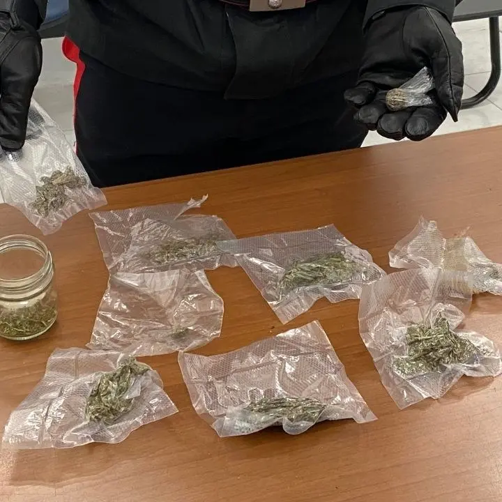 Catanzaro Lido, 68 grammi di marijuana già suddivisa in dosi: arrestato 31enne
