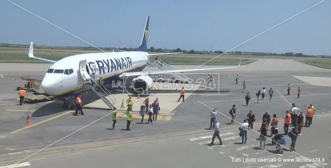 Da aprile nuovo volo Lamezia Genova di Ryanair due volte a settimana