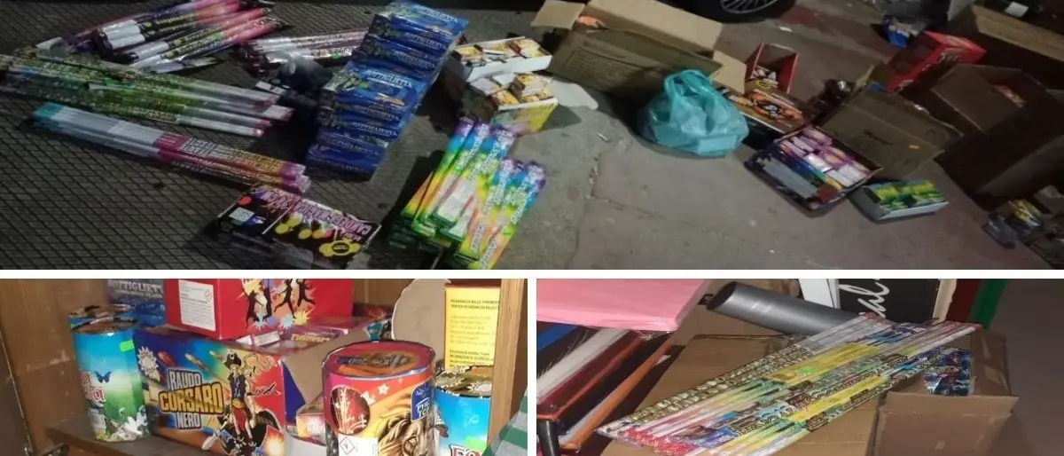 Isola di Capo Rizzuto, la polizia sequestra fuochi d’artificio in un deposito